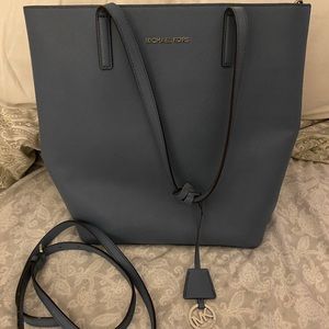 Michael Kors Women's large Travel Tote blue